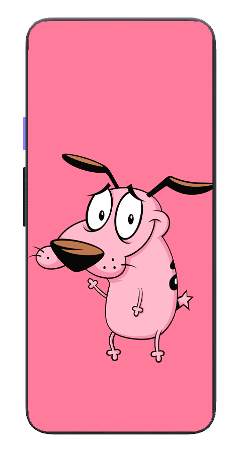 Carcasa Coraje el perro cobarde